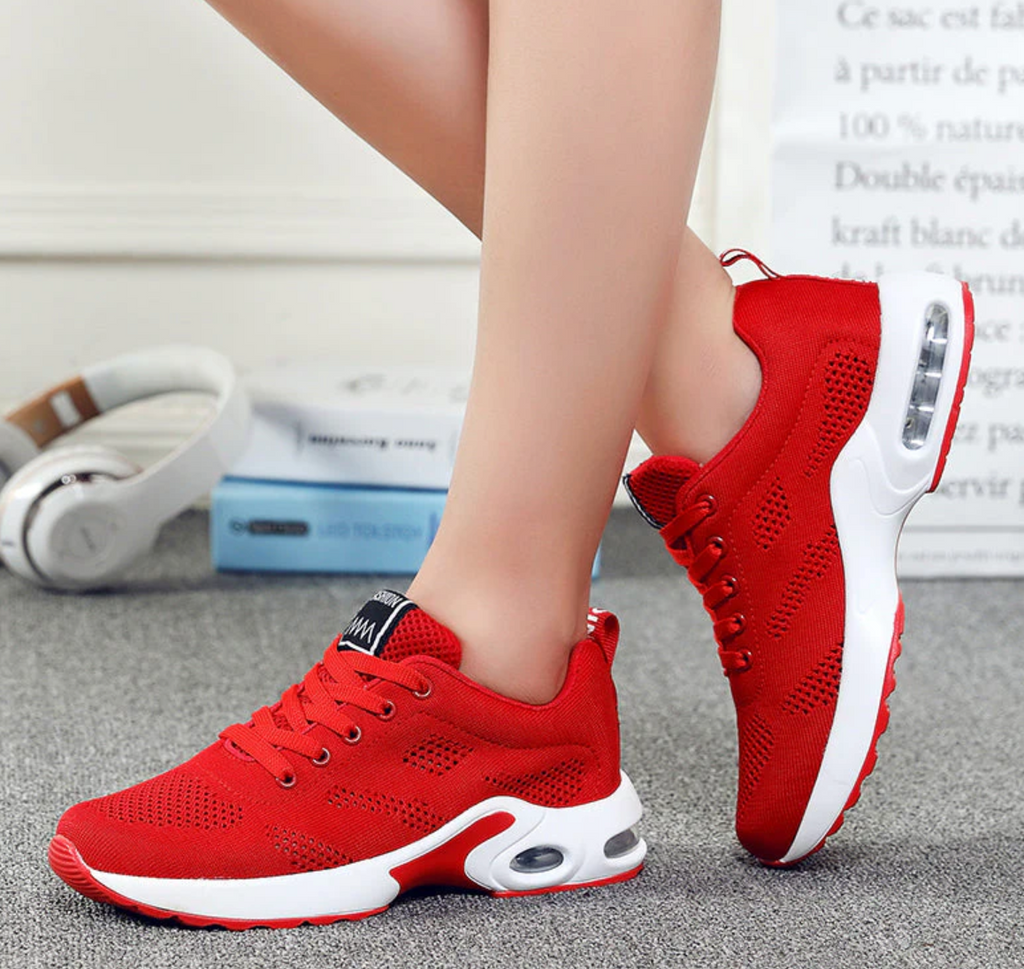 GR - Orthopedic Lightweight, Breathable Sports Sneakers for Women | Sporty Casual Running Shoe with Air Cushion Sole
