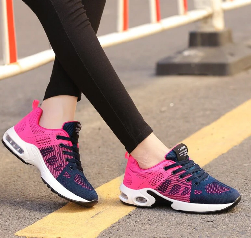 GR - Orthopedic Lightweight, Breathable Sports Sneakers for Women | Sporty Casual Running Shoe with Air Cushion Sole