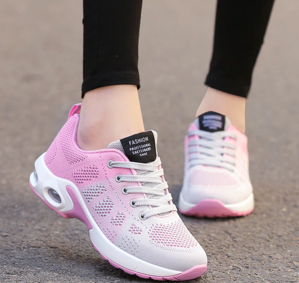 GR - Orthopedic Lightweight, Breathable Sports Sneakers for Women | Sporty Casual Running Shoe with Air Cushion Sole