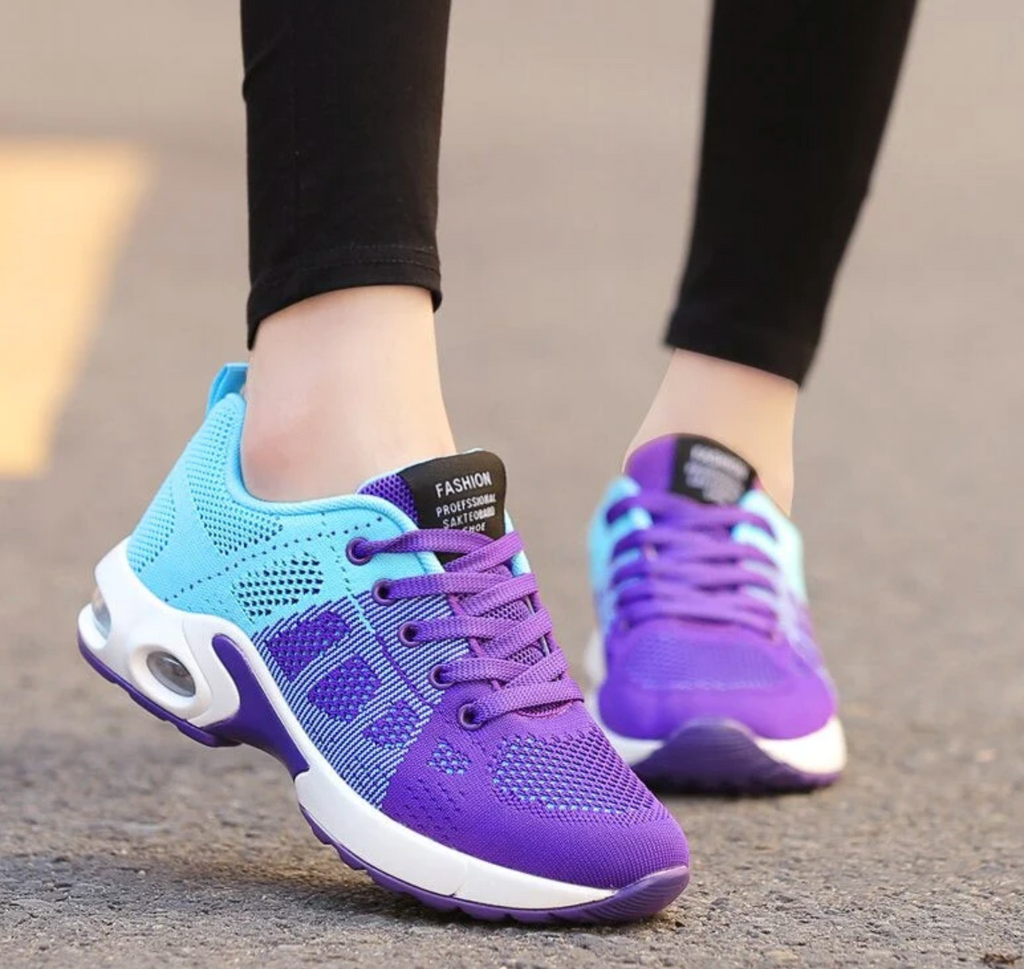 GR - Orthopedic Lightweight, Breathable Sports Sneakers for Women | Sporty Casual Running Shoe with Air Cushion Sole