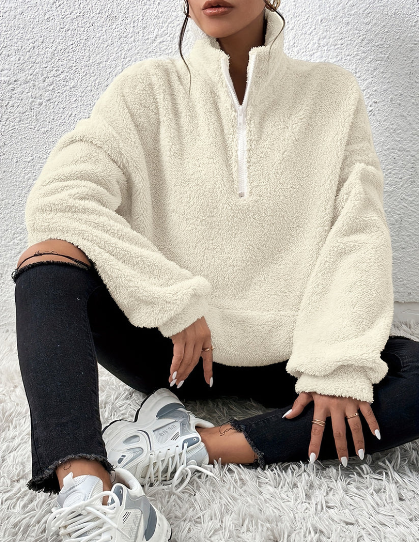 GR - Fluffy fleece pullover
