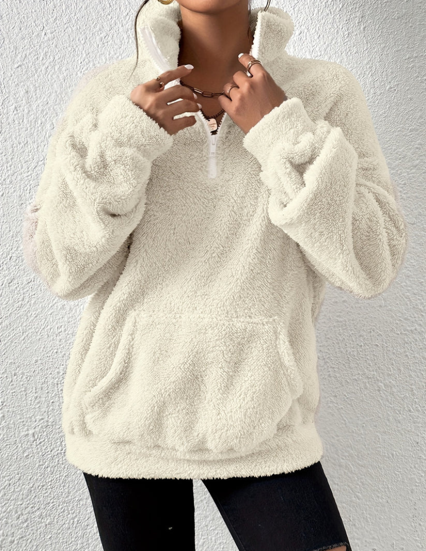 GR - Fluffy fleece pullover