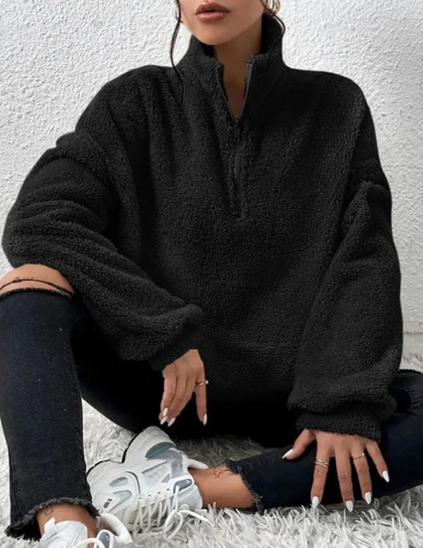 GR - Fluffy fleece pullover