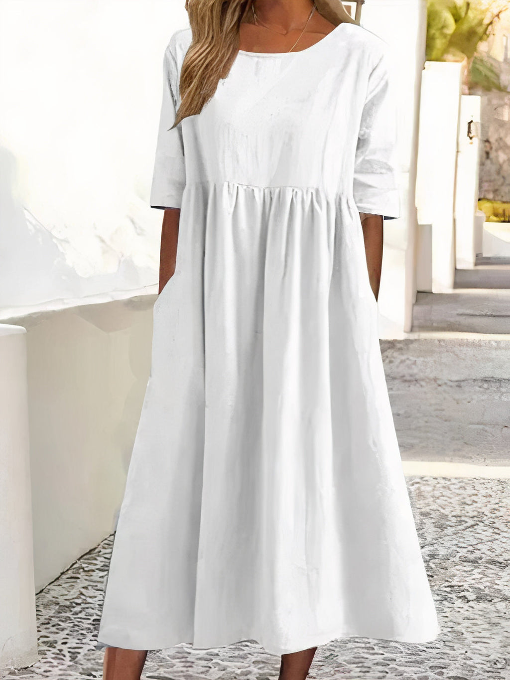 GR - Vintage Halbarmkleid