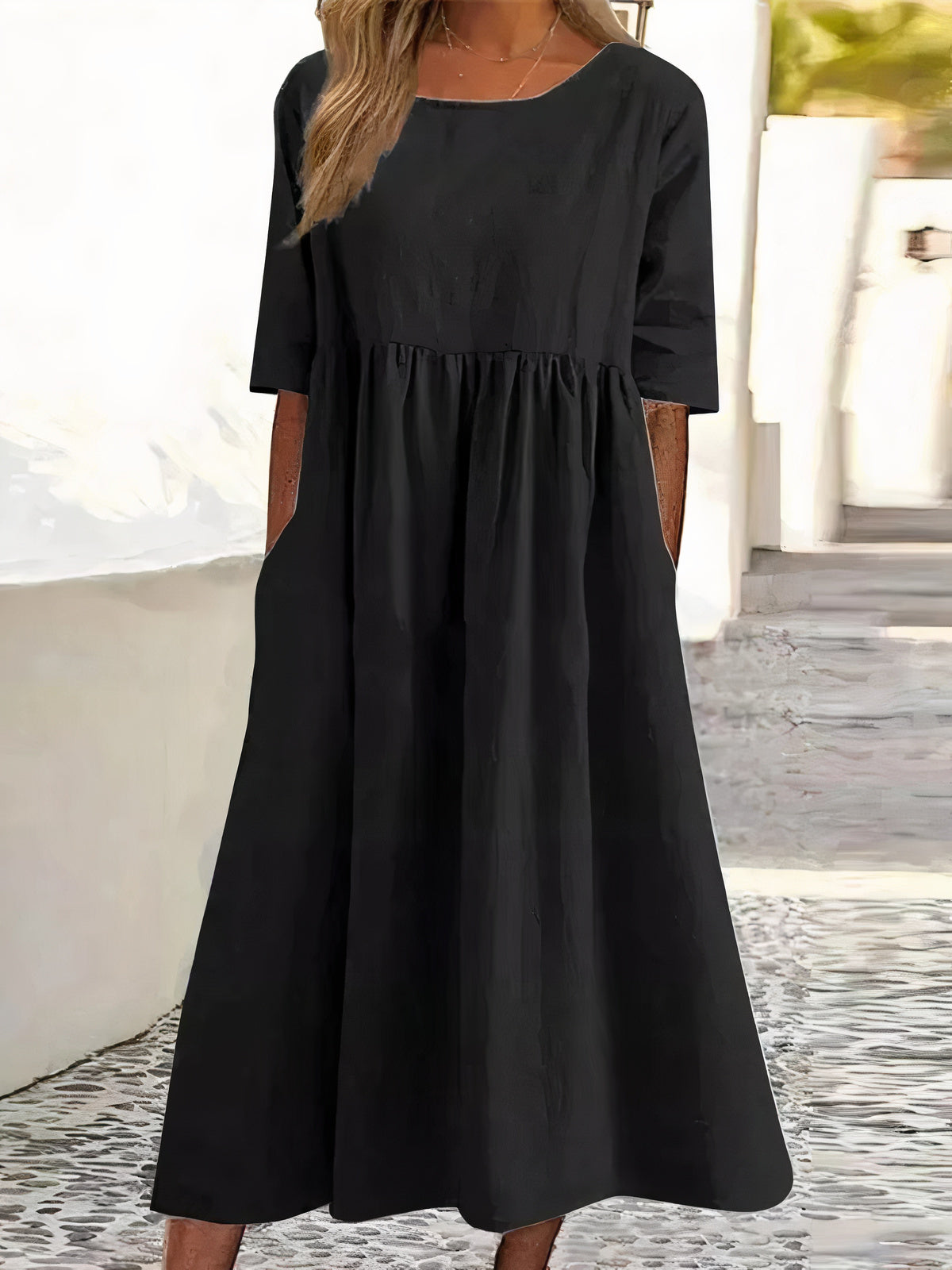 GR - Vintage Halbarmkleid