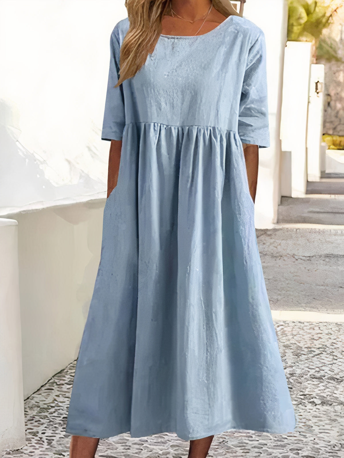 GR - Vintage Halbarmkleid