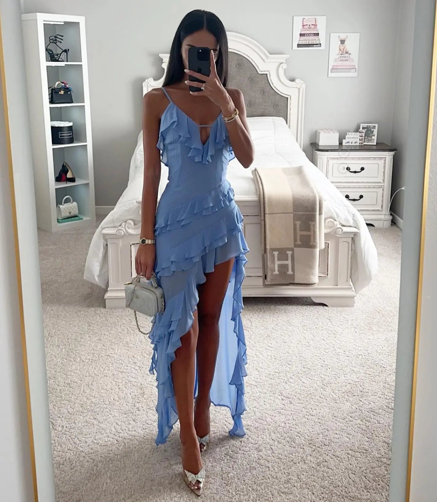GR | Elegantes Asymmetrisches Kleid