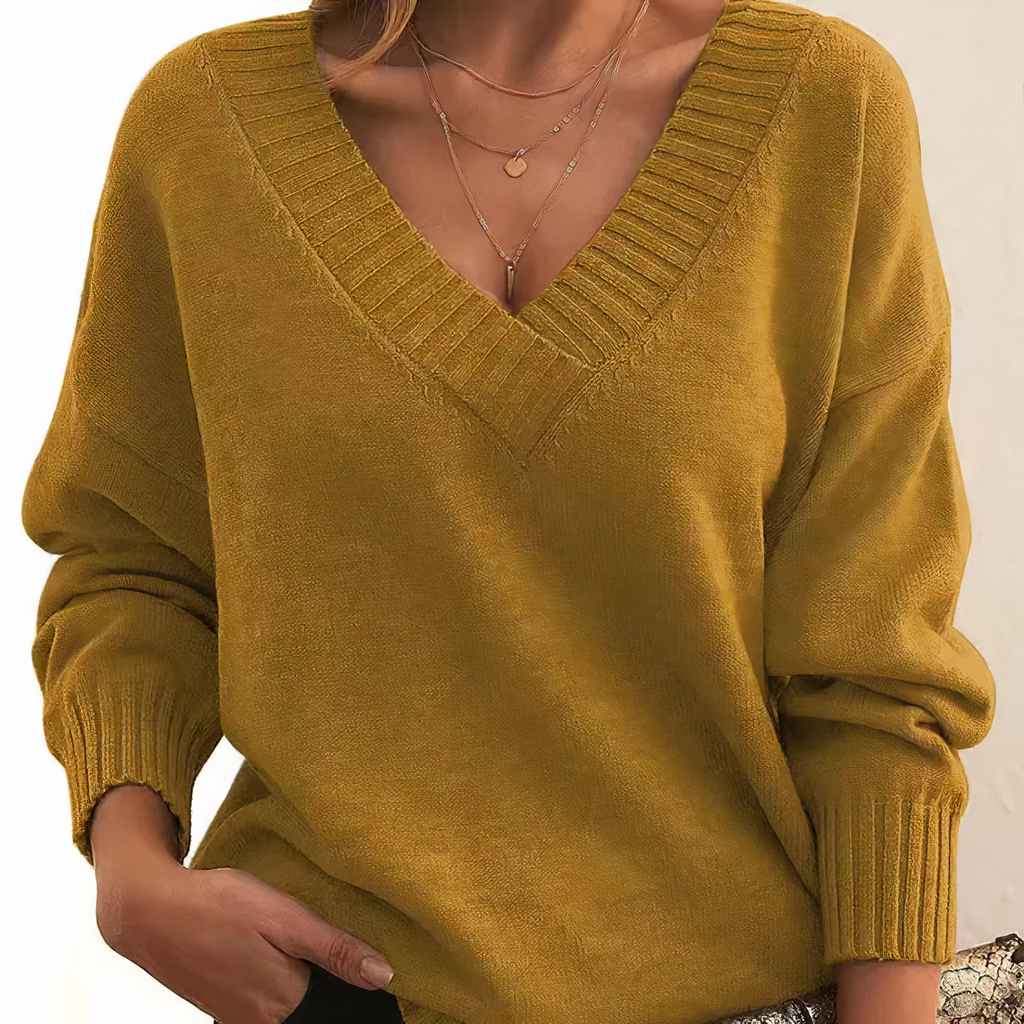 Frauen Mode Pullover - Autumn