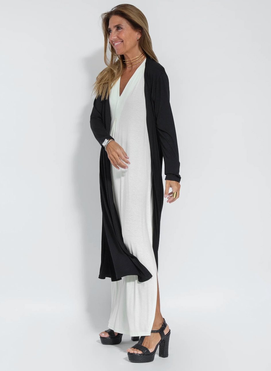 GR | Elegantes & Bequemes Damenkleid mit Weste