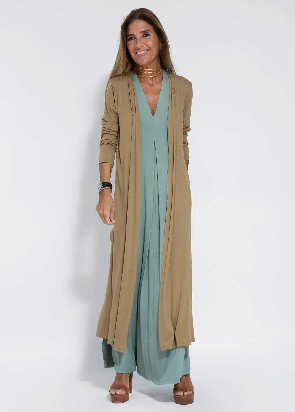GR | Elegantes & Bequemes Damenkleid mit Weste