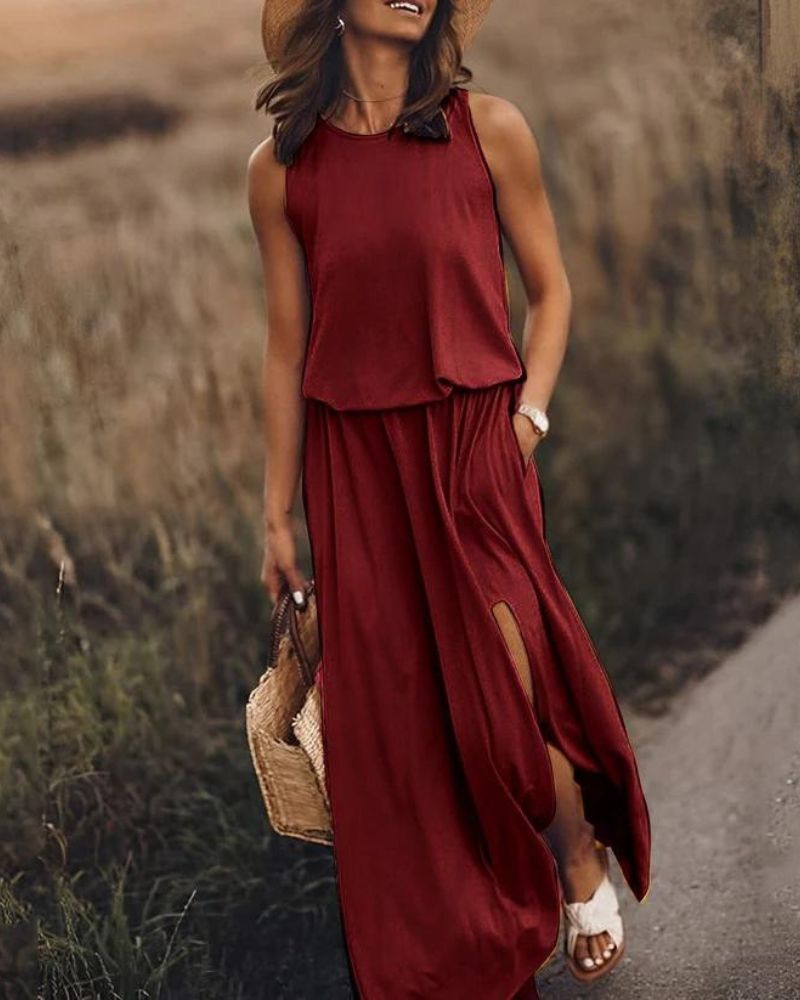 GR | Elegante Farbenfrohe Kleid