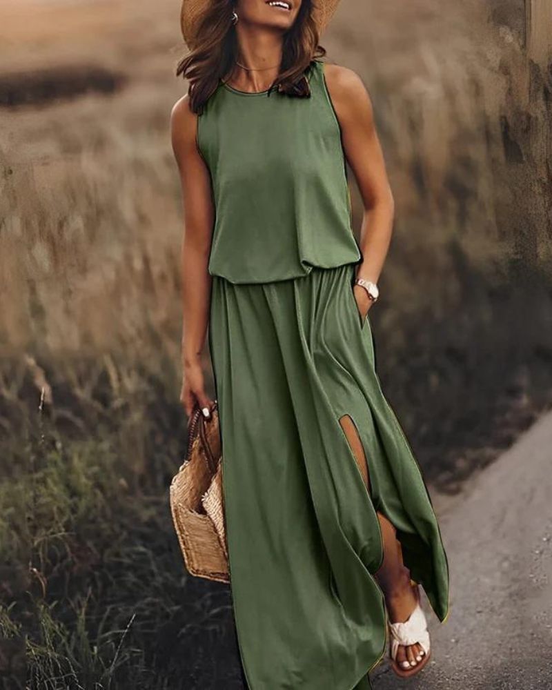 GR | Elegante Farbenfrohe Kleid