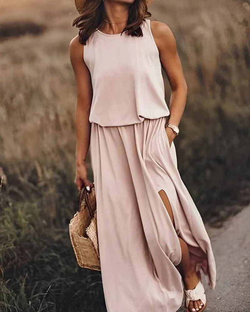 GR | Elegante Farbenfrohe Kleid
