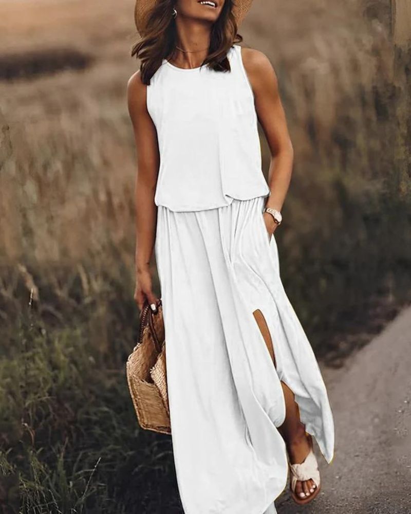 GR | Elegante Farbenfrohe Kleid