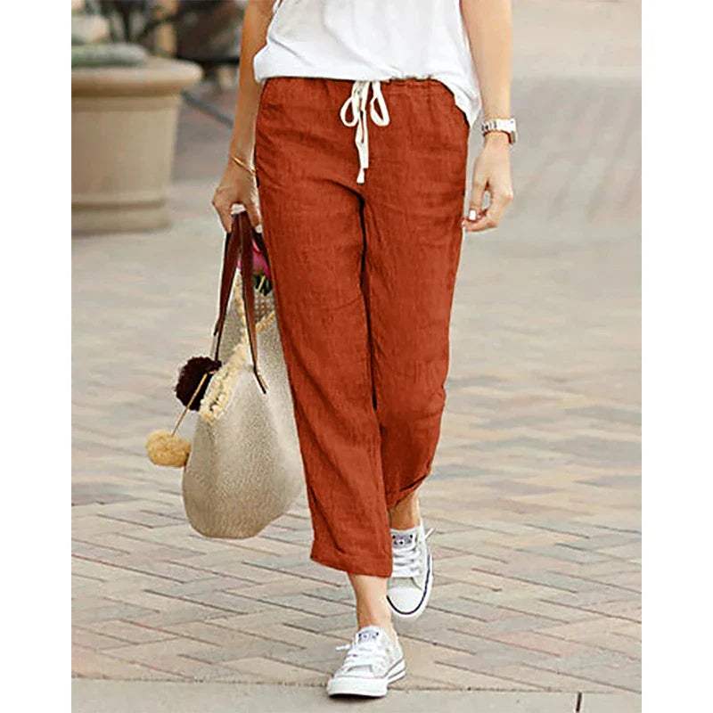 GR | Women's linen trousers