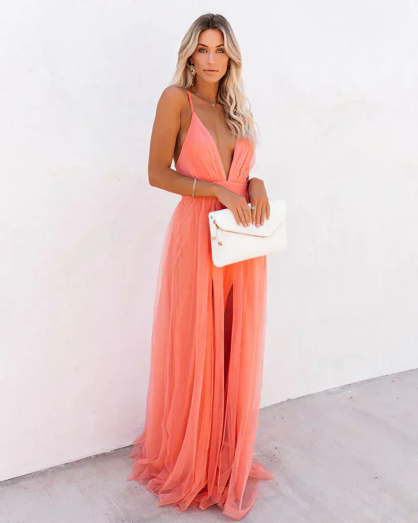 GR | Langes Kleid 'petaldust'