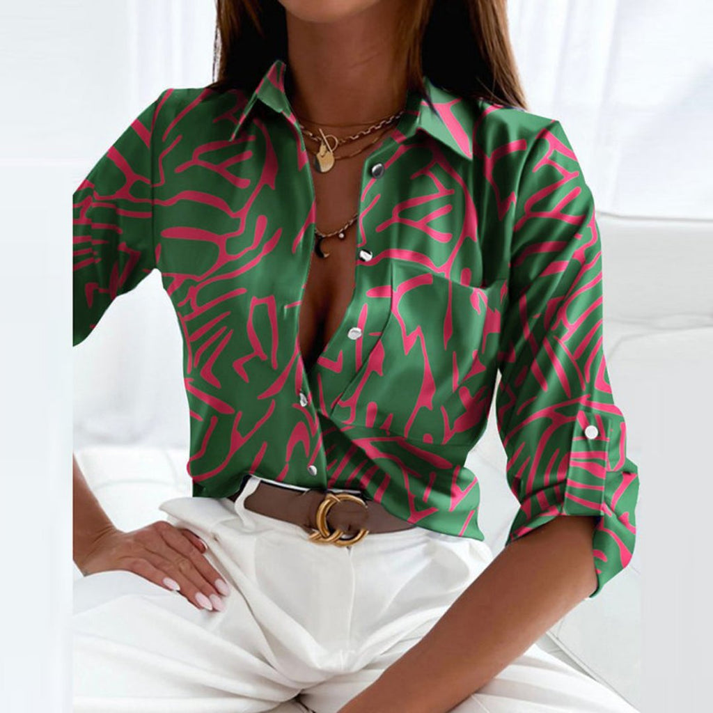 GR | Button-down shirt for women