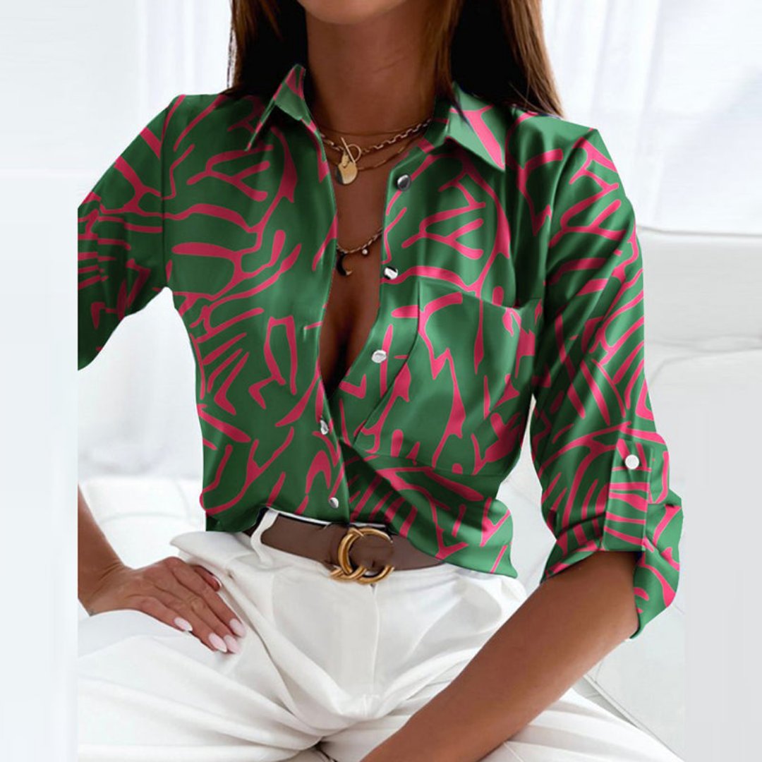 GR | Button-down shirt for women