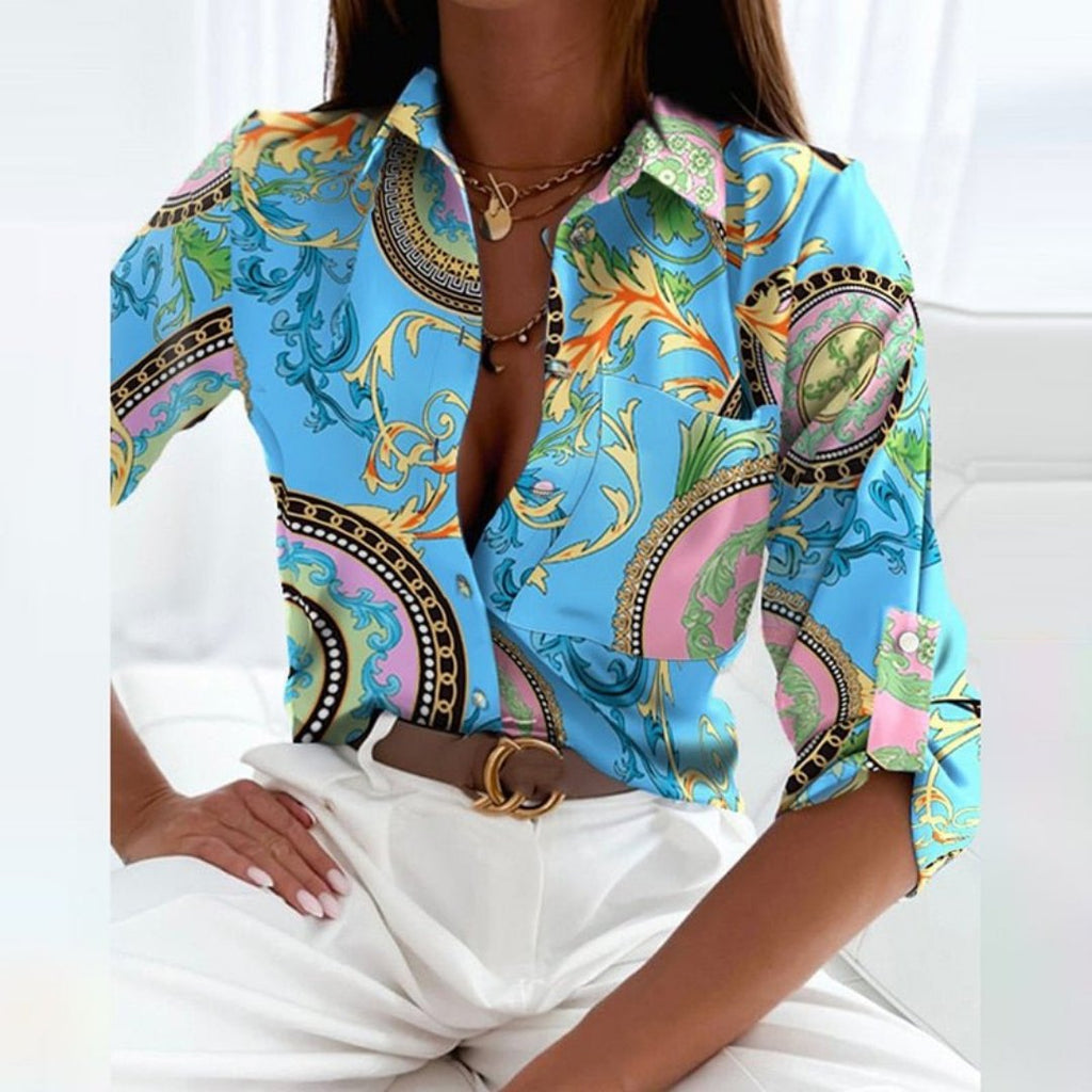 GR | Button-down shirt for women