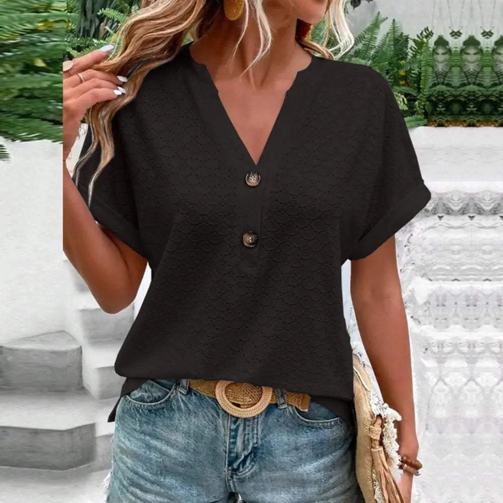 GR | Women's V-neck Top
