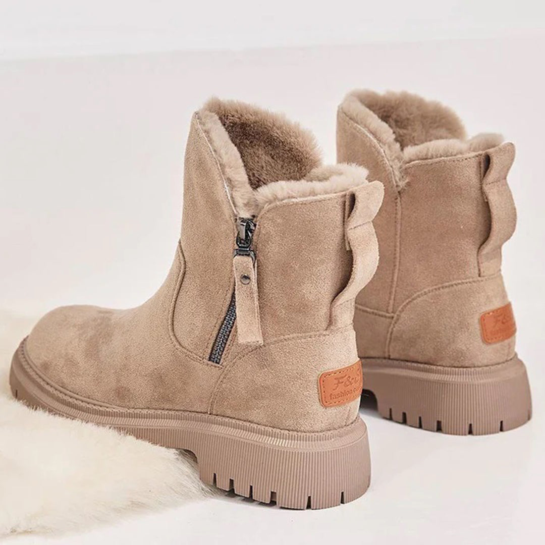 GR | Ankle boots - stylish zipper design for everyday wear