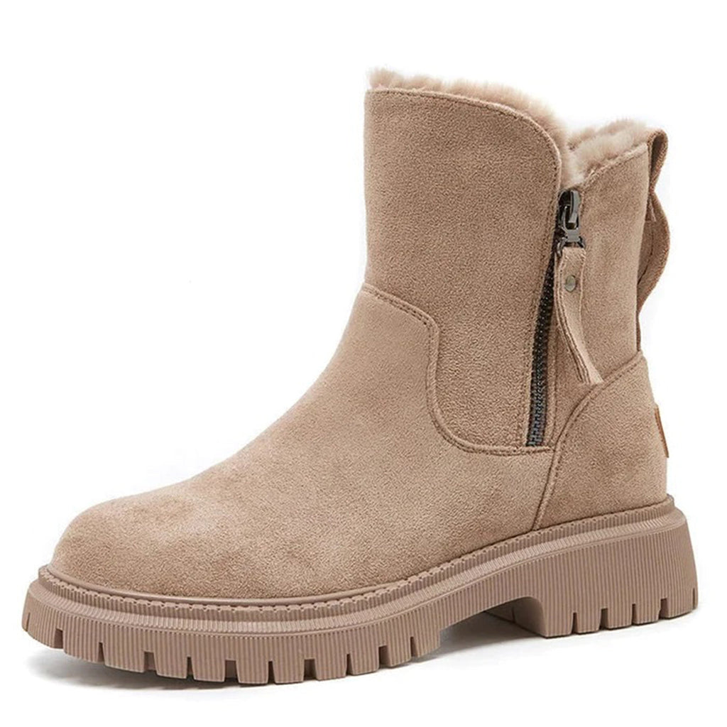 GR | Ankle boots - stylish zipper design for everyday wear