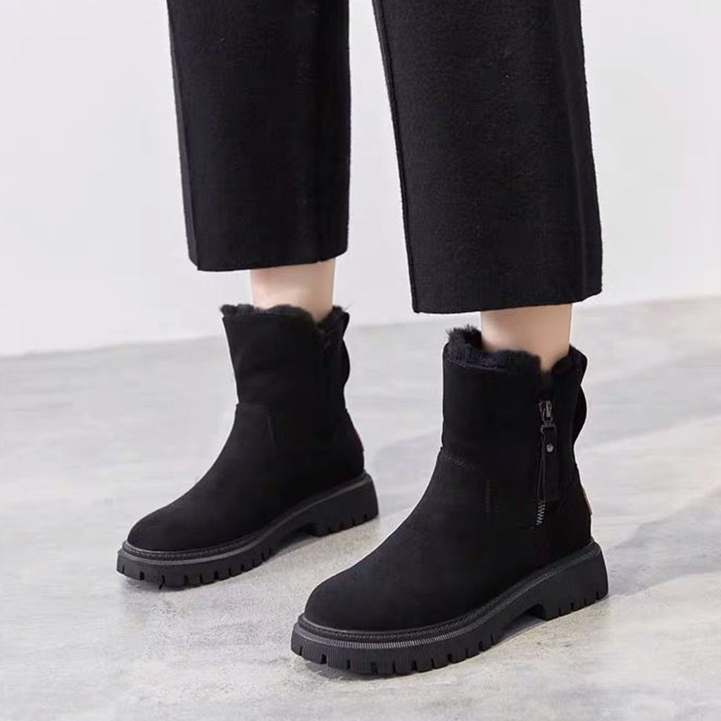 GR | Ankle boots - stylish zipper design for everyday wear