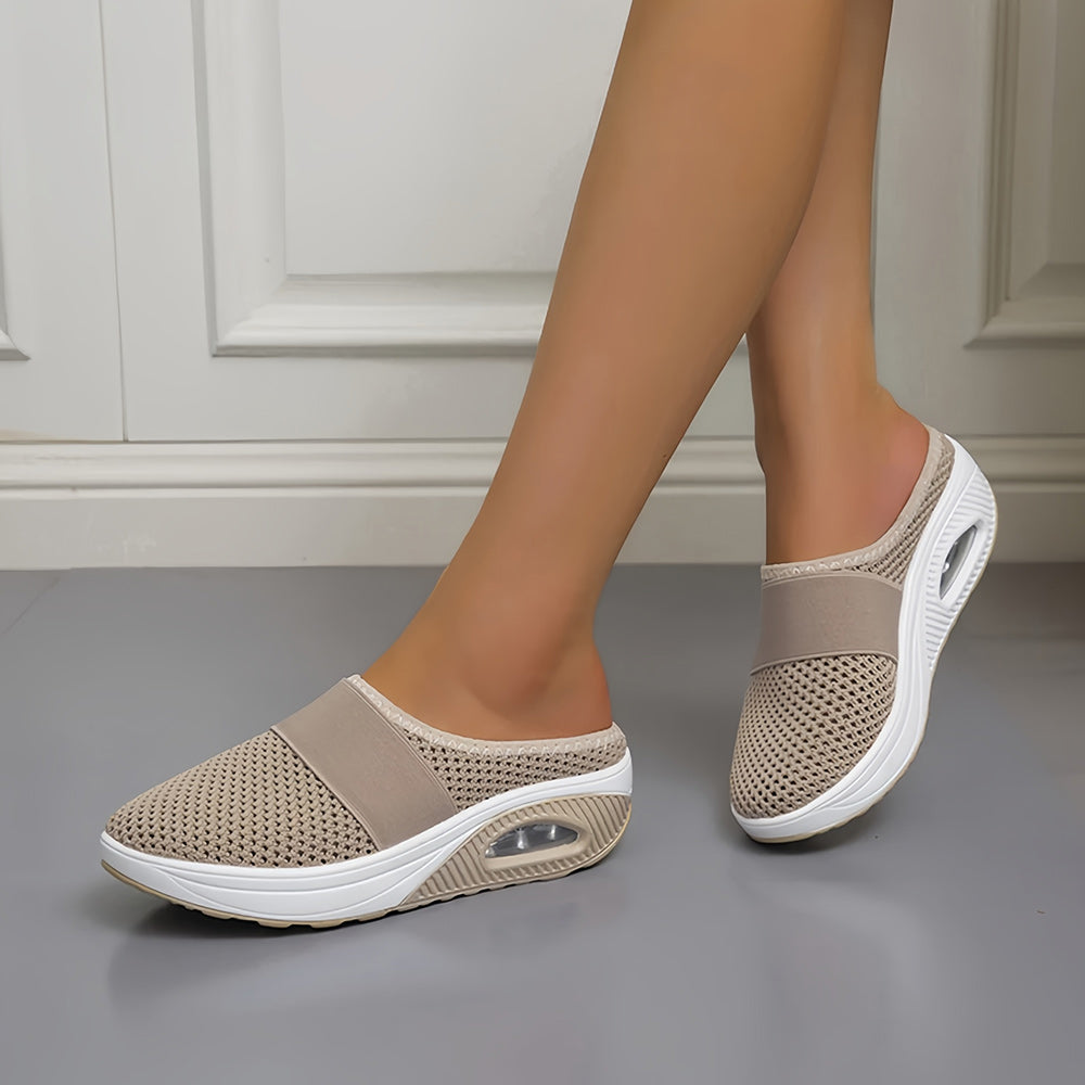 GR | Mesh upper, thick sole, house shoe