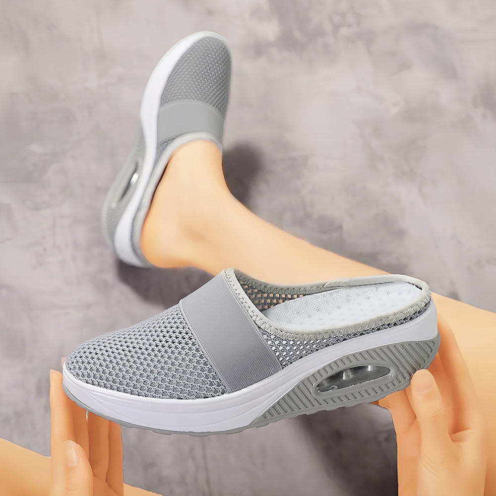 GR | Mesh upper, thick sole, house shoe