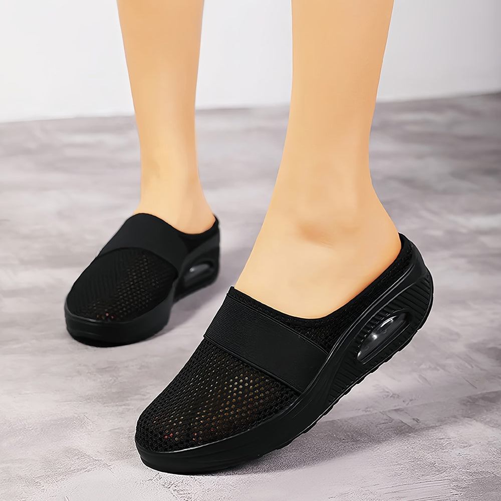 GR | Mesh upper, thick sole, house shoe
