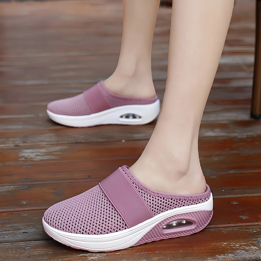 GR | Mesh upper, thick sole, house shoe