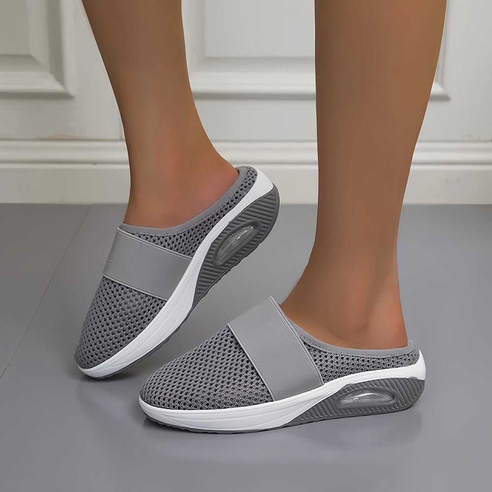 GR | Mesh upper, thick sole, house shoe