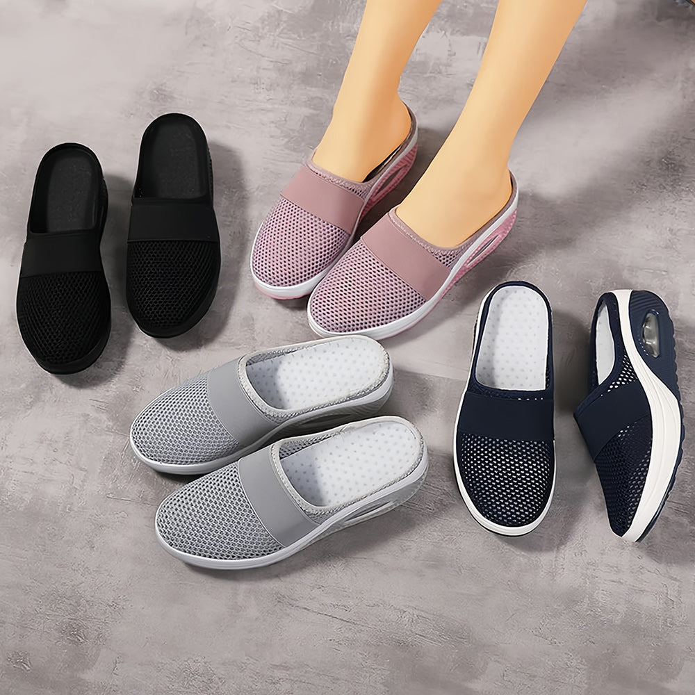 GR | Mesh upper, thick sole, house shoe