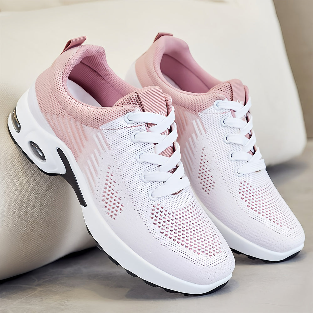 GR | Women's sneakers with mesh gradient