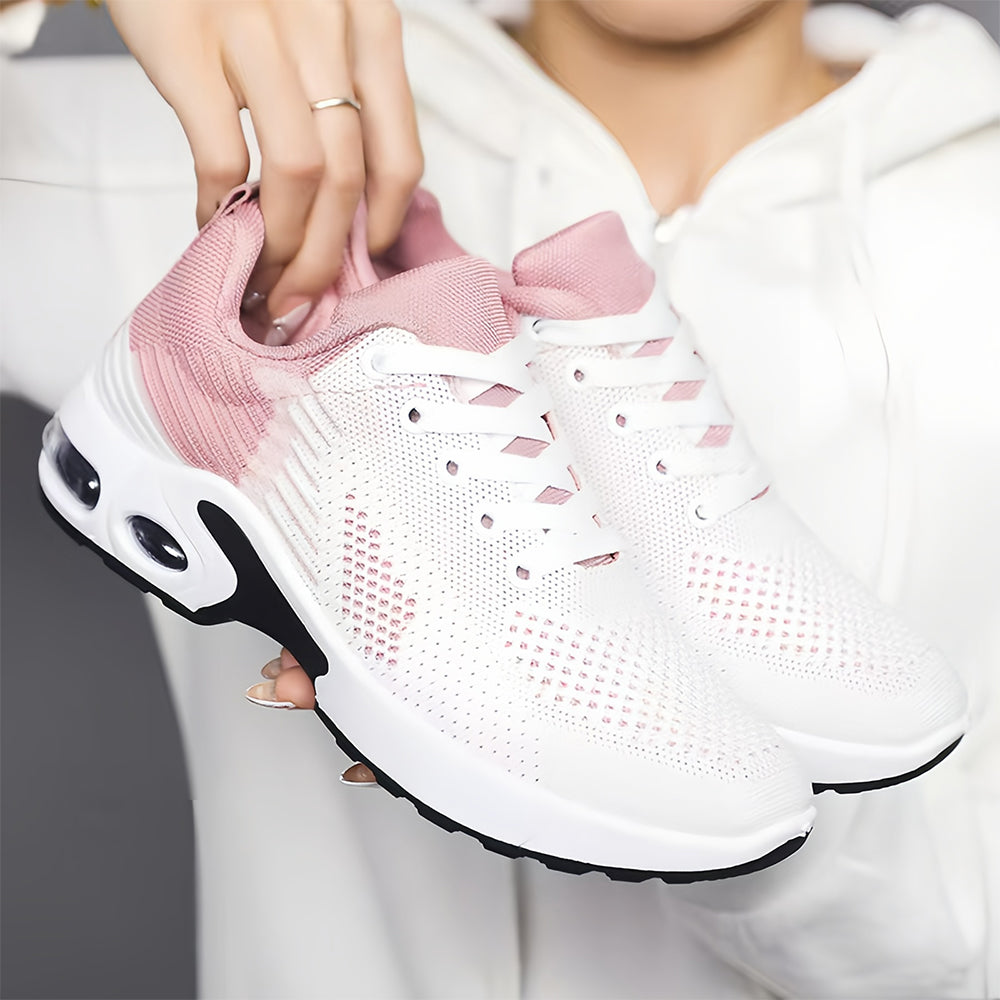 GR | Women's sneakers with mesh gradient