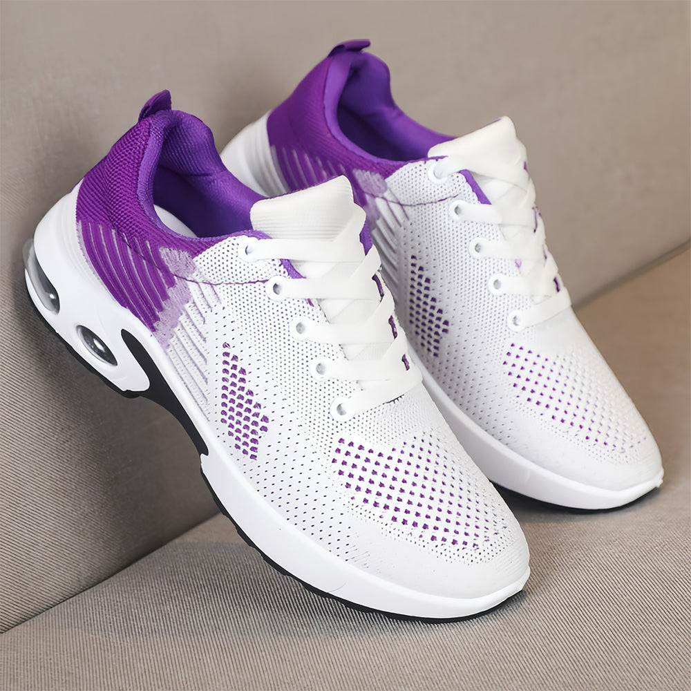 GR | Women's sneakers with mesh gradient