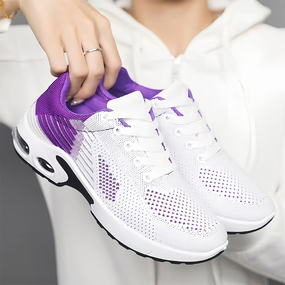 GR | Women's sneakers with mesh gradient