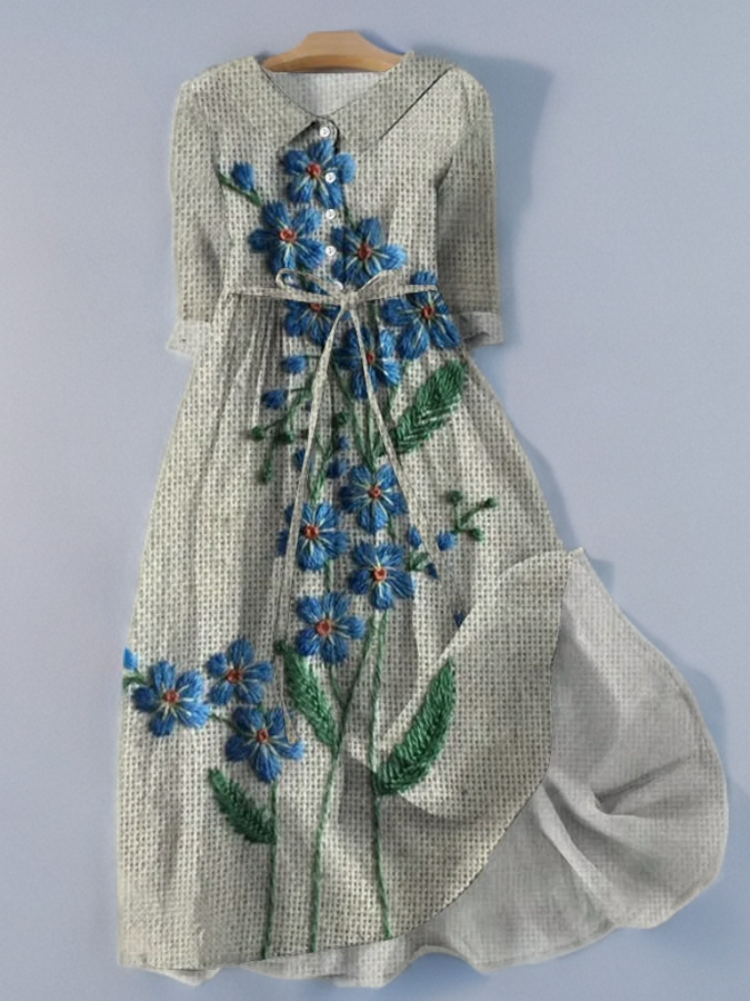 GR | Vintage-Style Spitzenkleid