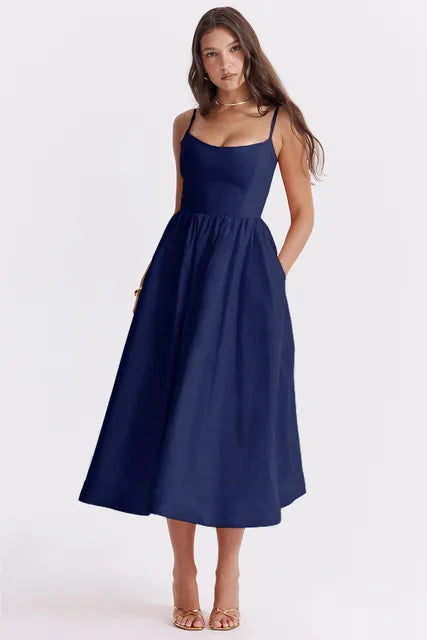 GR | Elegantes Midikleid Look