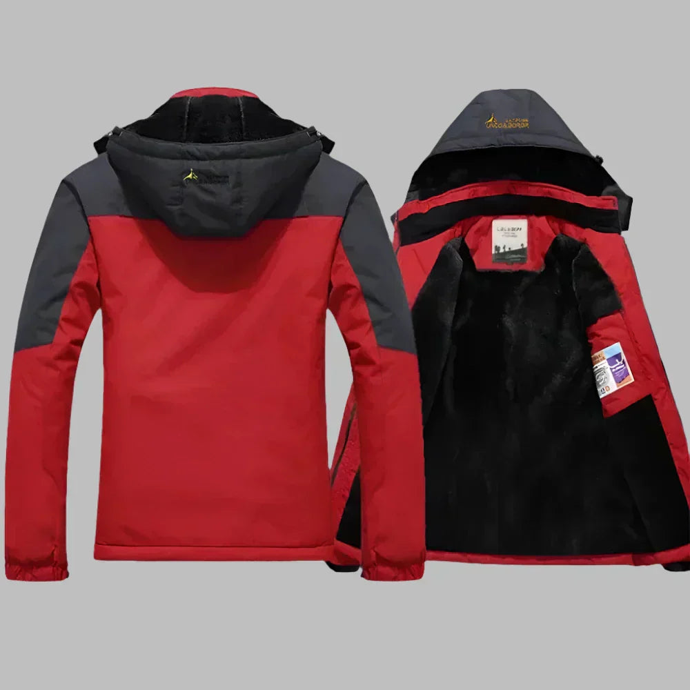 GR | Outdoor Waterproof Winter Jacket with Fleece
