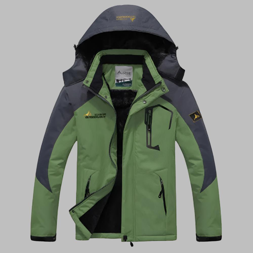 GR | Outdoor Waterproof Winter Jacket with Fleece