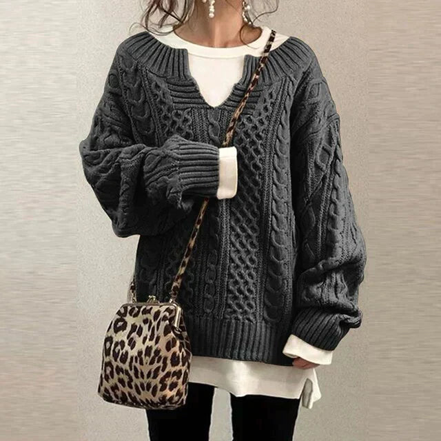 GR | Eleganter Strickpullover