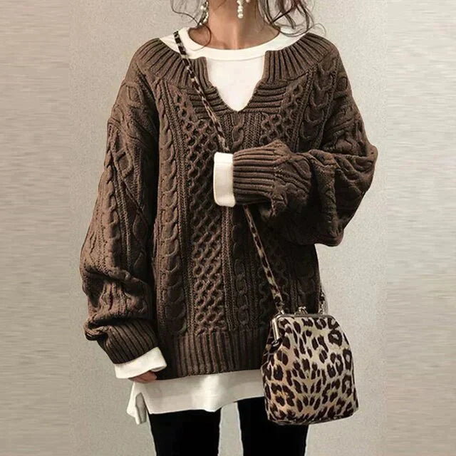 GR | Eleganter Strickpullover