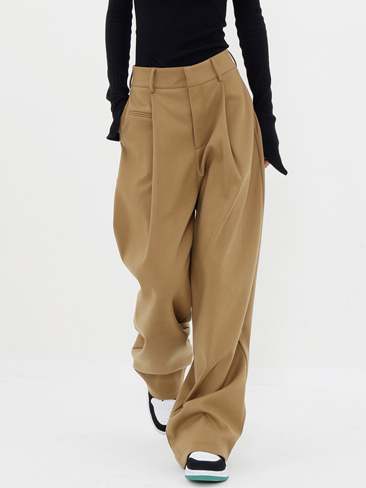 GR | Basic Baggy Weite Beinhose