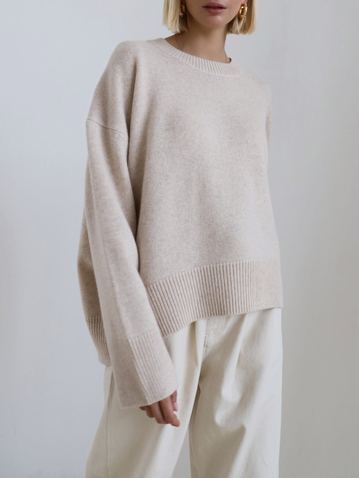 GR | STILVOLLER OVERSIZE-PULLOVER