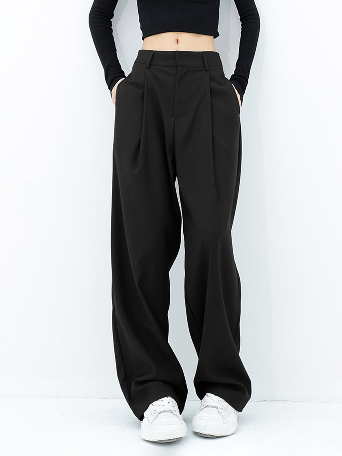 GR | Basic Baggy Weite Beinhose