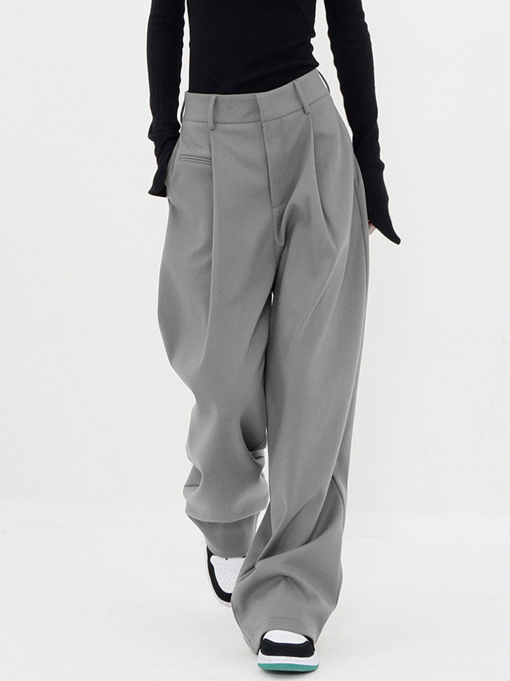 GR | Basic Baggy Weite Beinhose