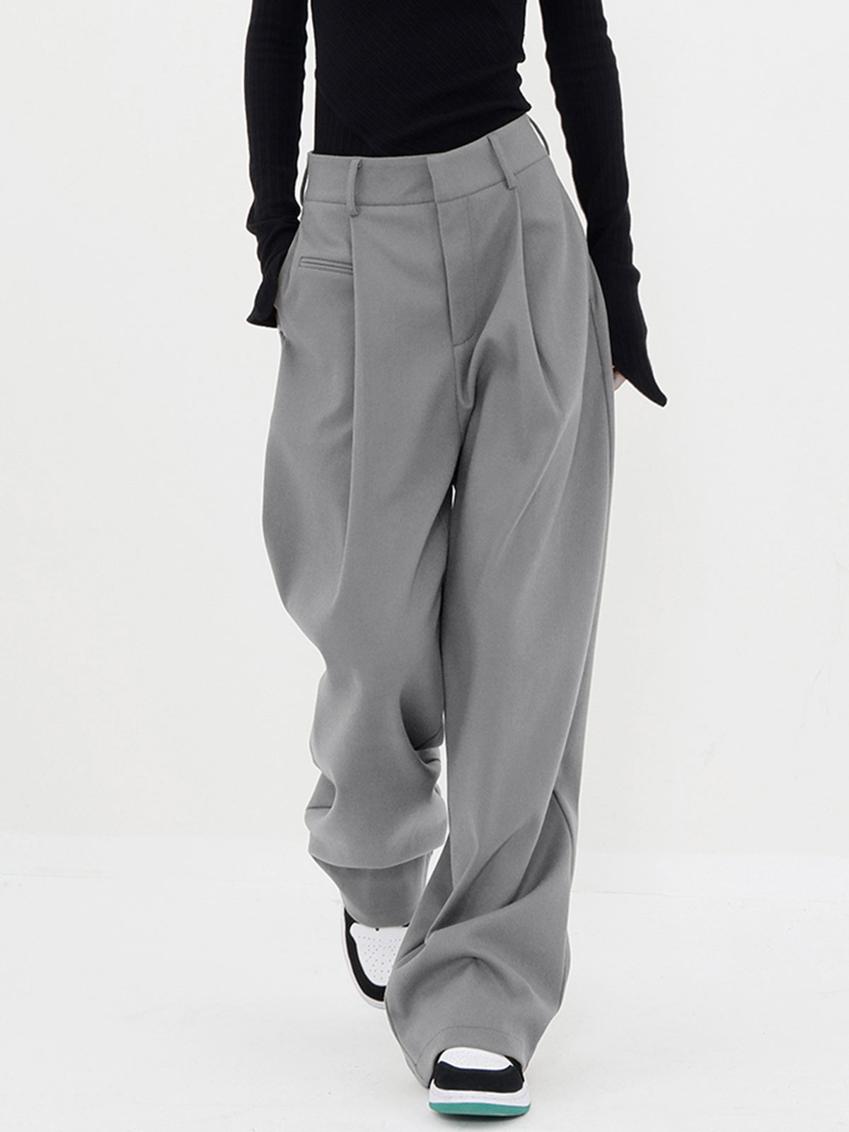 GR | Basic Baggy Weite Beinhose