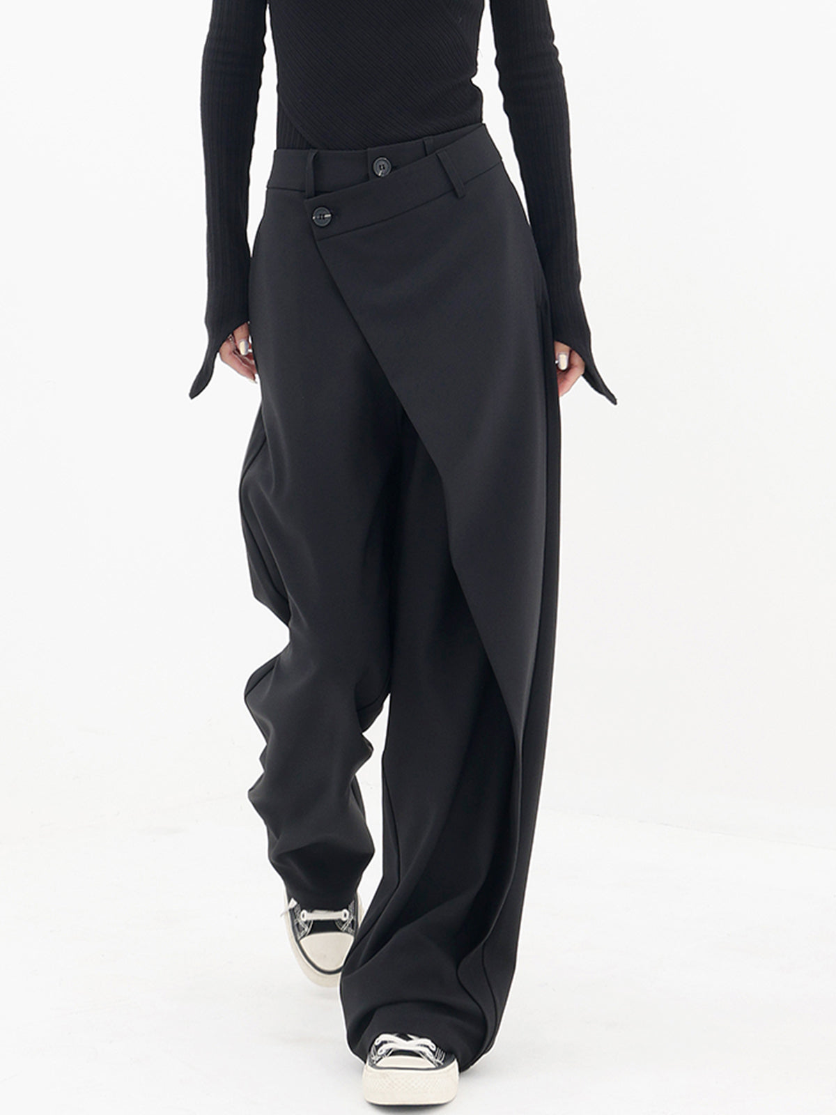 GR ASYMMETRIC BAGGY PANTS