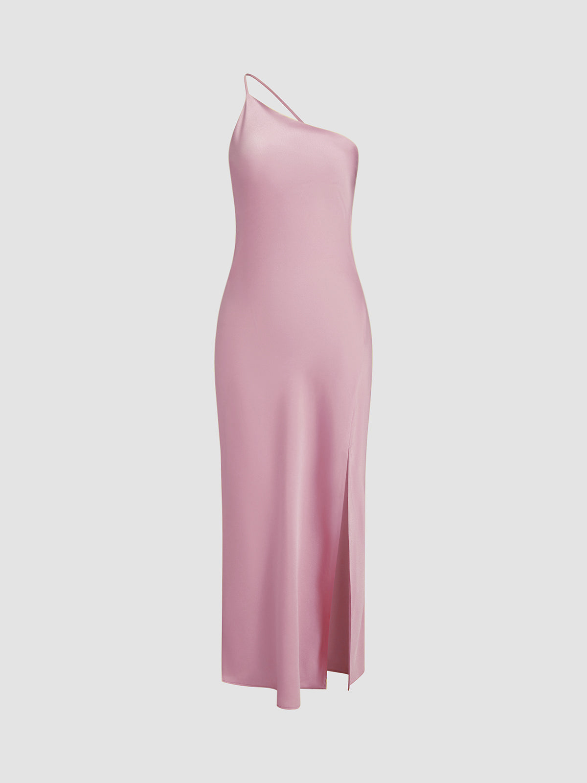 GR | Satin Maxi Dress with Open Back
